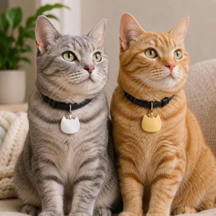 PLACA CARA DE GATO PEQUEÑA