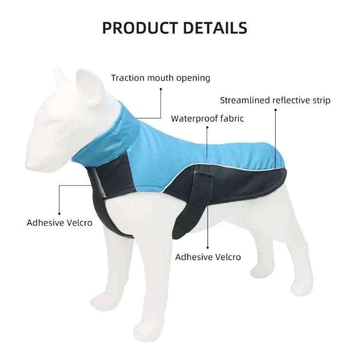 IMPERMEABLE PARA MASCOTAS TALLA XL