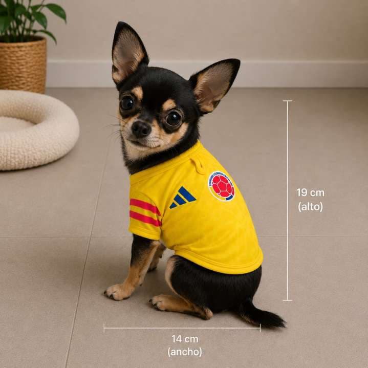 CAMISETA SELECCIÓN COLOMBIA TALLA XS