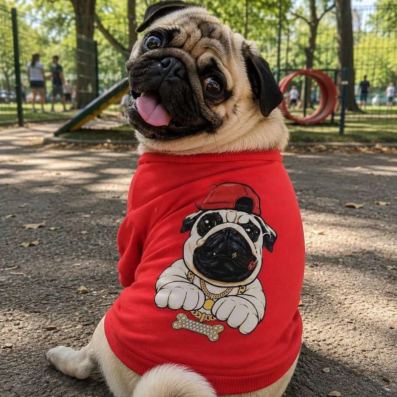 BUSO PARA MASCOTAS COLOR ROJO