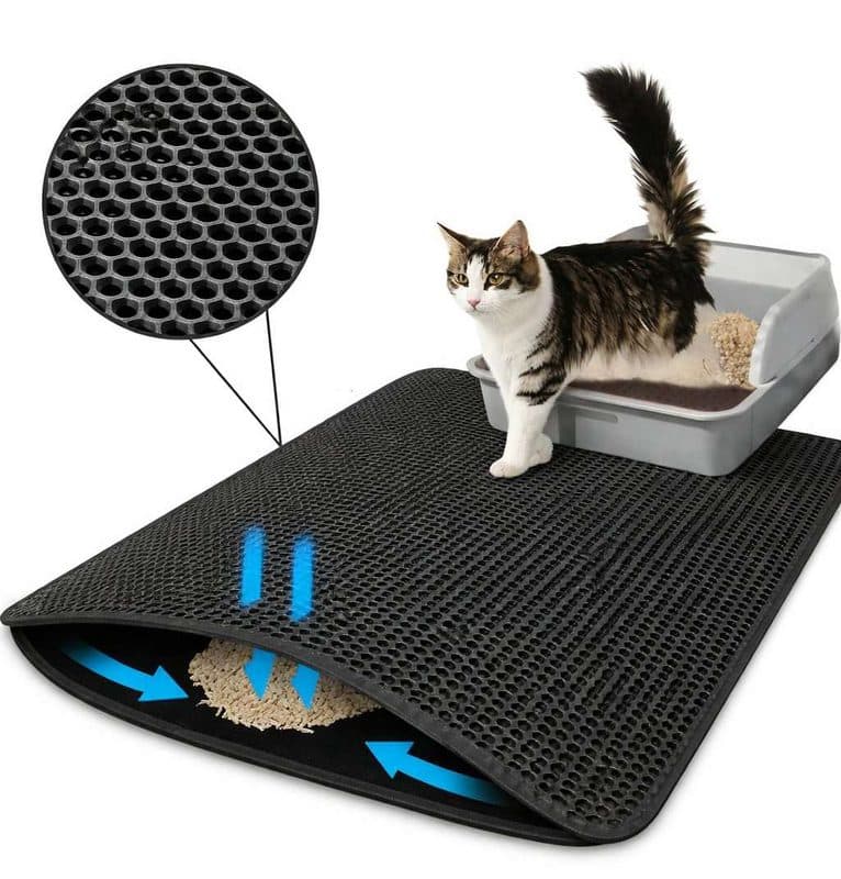 TAPETE ARENERO PARA GATOS 45 X 60 CM