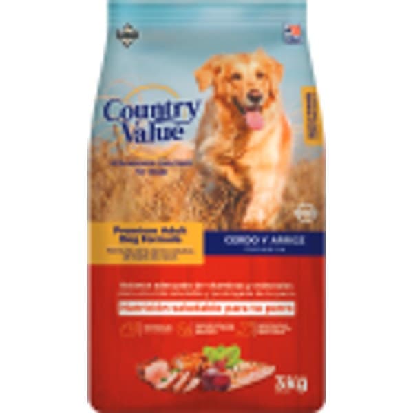 Country Value Perro Adulto - Cerdo y Arroz